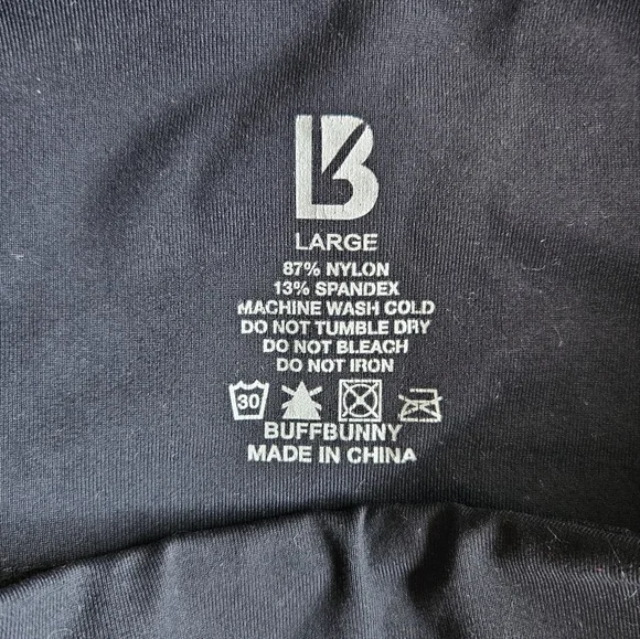 BuffBunny Women's Black Joggers - Picture 3 of 6